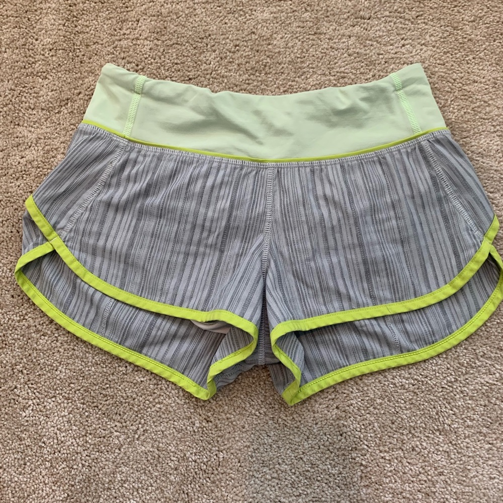 Lulu running shorts